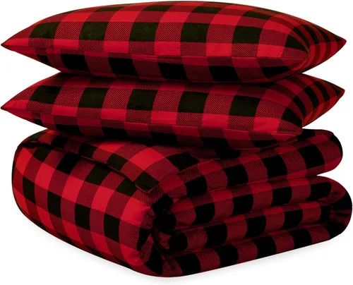 Vista 15 de Juego de edredón de franela de Bare Home