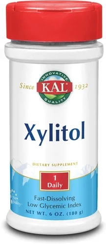 KAL Xilitol en polvo, 6 onzas