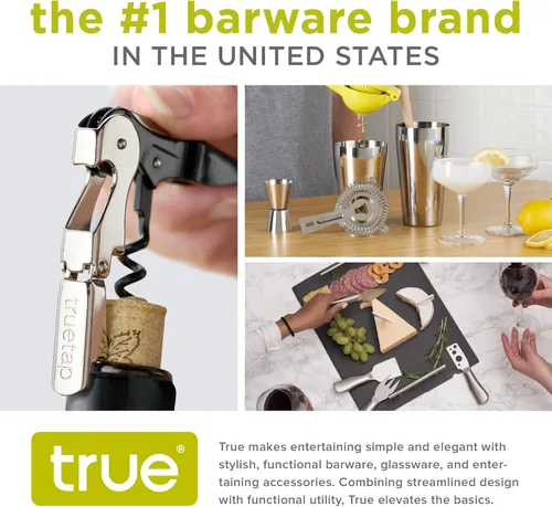 Vista 4 de True Rogue - Frasco de plástico para licor Frasco de plástico blanco oculto y discreto de 10 onzas con tapa de vidrio de aluminio de 1 onza