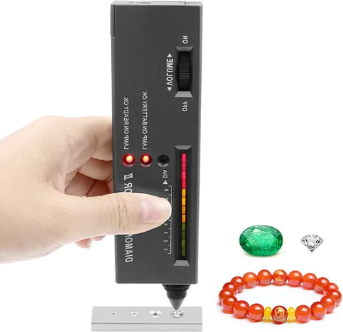 Vista 6 de Medidor de conductividad térmica portátil Pluma de taladro Detector de gemas de diamante de alta precisión Probador de diamantes Probador de joyas