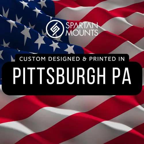 Vista 6 de Spartan Mounts Compatible with Glock Magazines Firearm Accessories, Wall Mount Mag Display for Gun Room, Ammo Storage, Gun Safe Armory Tactical.