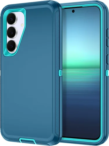 Vista 16 de I-HONVA para Samsung Galaxy S21 FE 5G, Funda Resistente a Golpes, Polvo y Caídas de 3 Capas, Protección Completa del Cuerpo