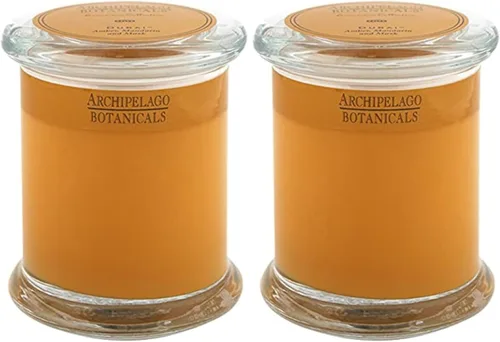 Vista 11 de Archipelago Botanicals Charleston Vela en tarro de cristal, aroma a jazmín, tuberosa y jacinto, mechas de vela sin plomo, quema aproximadamente 60
