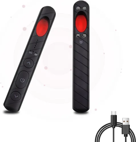 Detectores de cámara oculta, buscador de cámara espía portátil, escáner infrarrojo, señal inalámbrica, detector de rastreador, detector de errores,