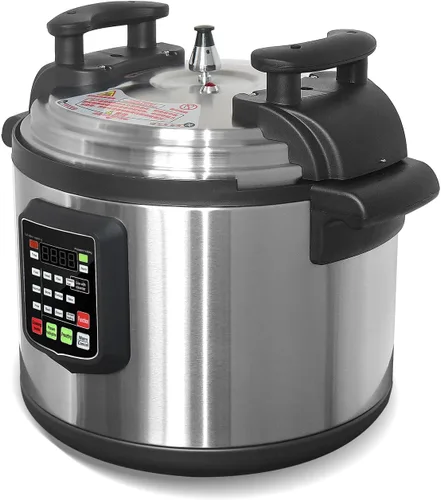 Vista 5 de Kolice - Olla a presión eléctrica comercial de 220 voltios, olla a presión de 15 L, olla a presión con olla interior antiadherente, 15 L