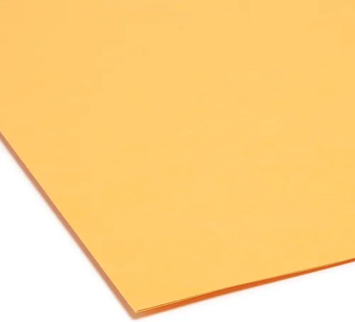 Vista 4 de Smead Carpeta, carta, 11 puntos, tamaño 1/3, Dorado (Goldenrod)