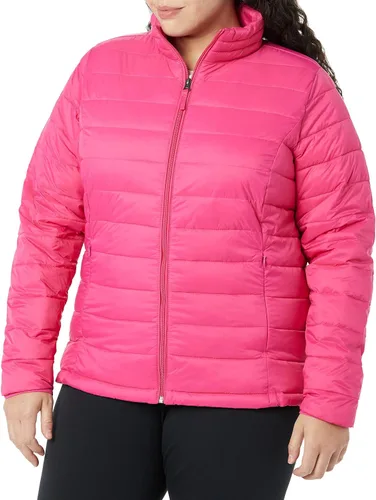 Vista 18 de Yaxa Essentials Women's Lightweight Long-Sleeve Water-Resistant Packable Puffer Jacket (Available in Plus Size)