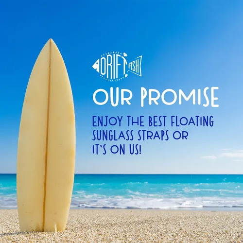 Vista 7 de DriftFish Correa de neopreno flotante para gafas de sol Gafas de sol flotantes grandes