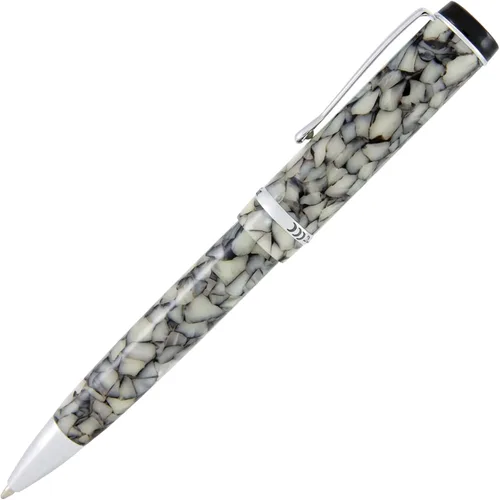 Vista 2 de Conklin Duragraph - Bolígrafo de hielo agrietado, con punta media (CK71315)