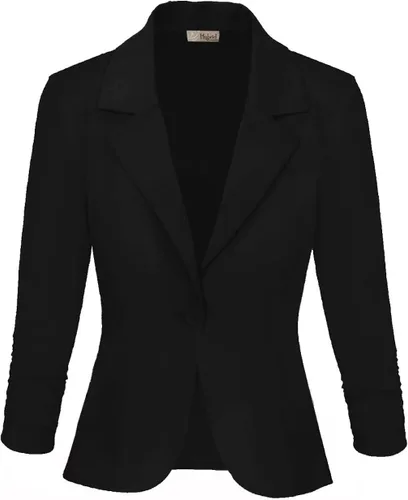 Hybrid Company - Chaqueta de trabajo informal para mujer hecha en los Estados Unidos chaqueta tipo blazer