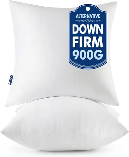 Vista 19 de MIULEE - Rellenos de almohadas decorativas, 14x36 pulgadas con relleno de fibra virgen 100% para cama y sofá