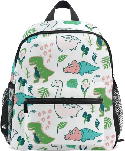 Mochila con bonito dinosaurio, preescolar, guardería, de viajes, para niña y niño, Lindo dino., talla única, Lindo