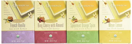 Vista 5 de Davidson's Tea Surtido de hierbas, 8 bolsas de té (paquete de 12)