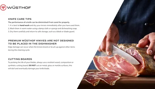 Vista 5 de WÜSTHOF Classic 5" Utility Knife, Black, Stainless Steel