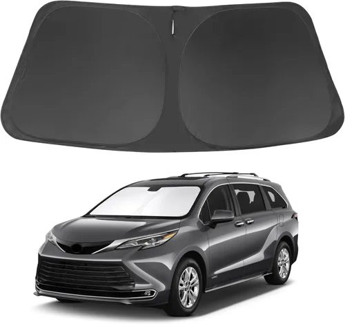 Vista 95 de Parasol para parabrisas de ajuste personalizado para BMW X1 F48 2016-2022, accesorios plegable, bloqueador solar protege el automóvil de los rayos