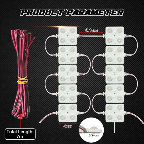 Vista 3 de GAMPRO Kit de luces interiores de 12 V, 12 W, 80 LED, kit de luces LED blancas de techo para furgoneta, minivan, remolque, camión, caravana