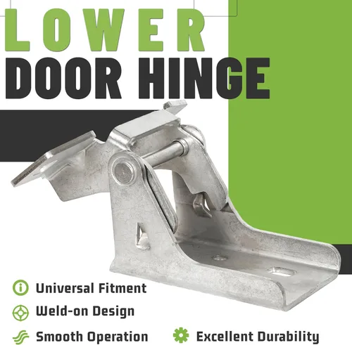 Vista 5 de Bisagra de puerta inferior delantera izquierda o derecha compatible con Dodge Ram (1500 1996-2001, 2500 3500 1996-2002) 1 pieza de repuesto