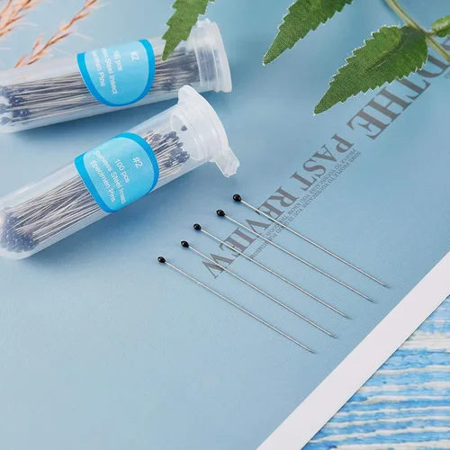 Vista 4 de WILLBOND Kit de 500 pines de acero inoxidable para insectos, pasadores de entomología, colecciones de mariposas, paquete variado para exhibición