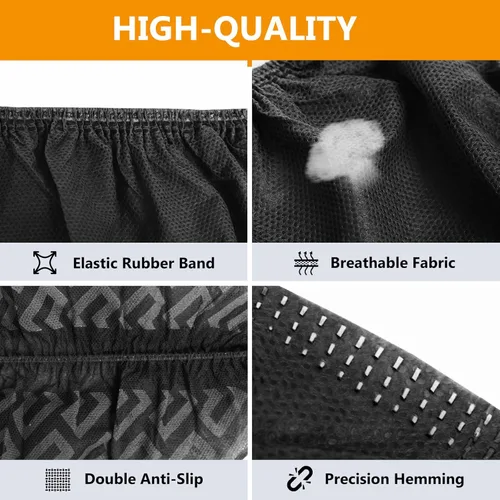 Vista 2 de squish Fundas para zapatos, desechables, antideslizantes, paquete de 100 (50 pares), gruesas extra desechables, fundas protectoras antideslizantes