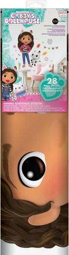 Vista 4 de RoomMates DreamWorks Gabby's Dollhouse Calcomanías de Pared Gigantes de Personajes, RMK5453GM