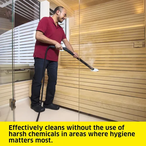 Vista 5 de Limpiador de vapor comercial Kärcher - SG 4/4 - Limpiador de vapor multiusos con control de vapor variable, función VapoHydro - Boquillas