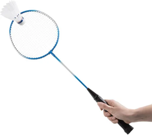 Vista 6 de Badminton Set - Backyard Games Include 4 Badminton Rackets, 3 Birdies, Regulation-Size Net with Pole Stakes and Carry Bag - Outdoor Sports by Hey