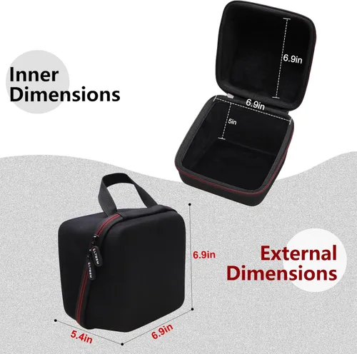 Vista 4 de LTGEM Estuche rígido de EVA para cubierta Elgato Stream - Viajes