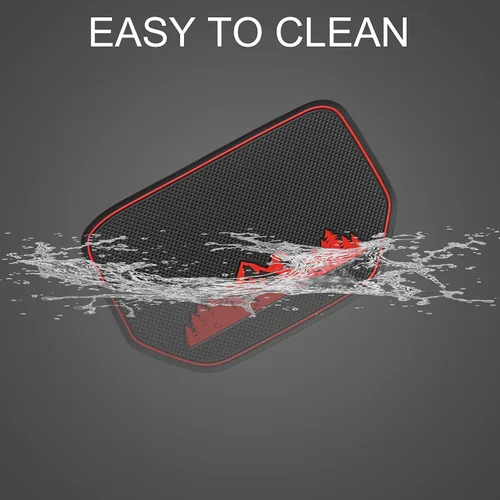 Vista 7 de SENSHINE Dash Dashboard Cover Mat for Toyota Tundra Accessories 2014 2015 2016 2017 2018 2019 2020 2021 Silicone Material Interior Dash Pad Anti