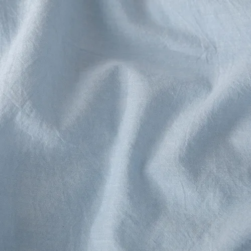 Vista 9 de Juego de funda de edredón Queen de 100% algodón lavado 3 piezas, ropa de cama suave, cómoda y transpirable con toque de lino, 1 funda de edredón y 2