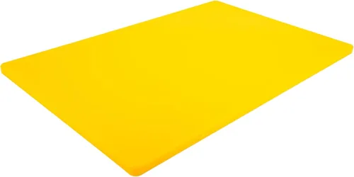 Vista 15 de Trece Chefs Tabla de cortar extra grande 24 x 18 marrón - 1/2" de grosor de plástico HDPE para carne cocida, grado profesional NSF para cocinas