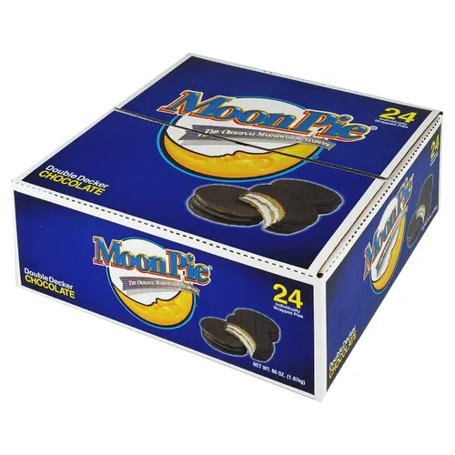 Moon Pie Chocolate de dos pisos - Caja de 24 unidades