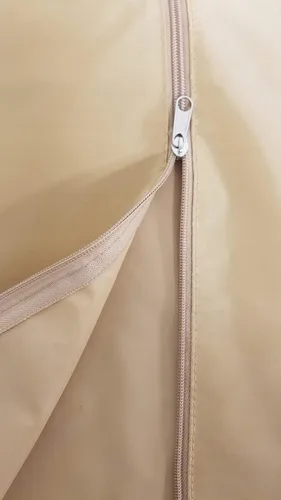 Vista 5 de Hiland HVD-PRPC-CVR - Cubierta para hoguera de propano convencional, impermeable, resistente, 30 x 30 x 25 pulgadas, color marrón claro, cuadrado