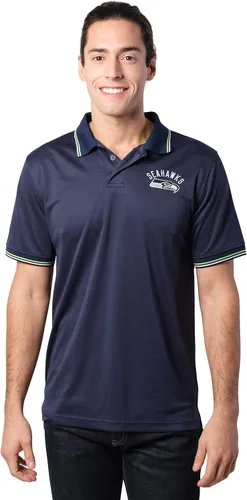 Vista 23 de Ultra Game - Polo de jersey de la NFL para hombre, súper suave y de secado rápido