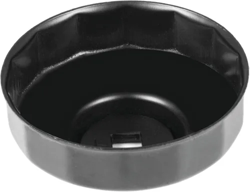 Vista 15 de Performance Tool W54074 Llave de filtro de aceite de acero de 14 flautas de 2.559 in para herramienta de accionamiento de 3/8 pulgadas, se adapta a