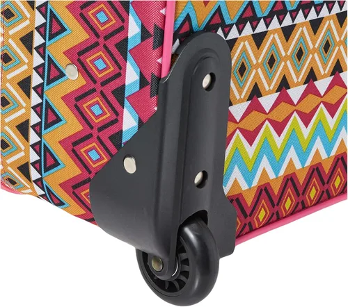 Vista 3 de Rockland, juego de equipaje de dos piezas, Tribal), F102