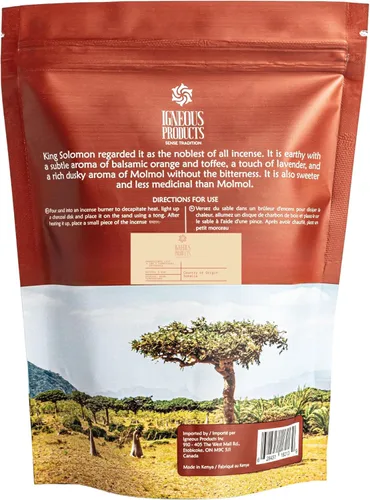 Vista 3 de Igneous Products - Resina de mirra (4.00 oz/4 onzas) - Cosecha 2025 Incienso de mirra 100% natural de Somalia