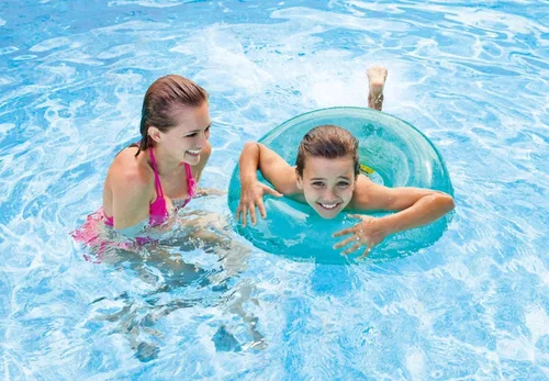 Vista 2 de Intex, 43227-2120 Paquete de 3 tubos transparentes de 30 pulgadas, los colores pueden variar, multicolor