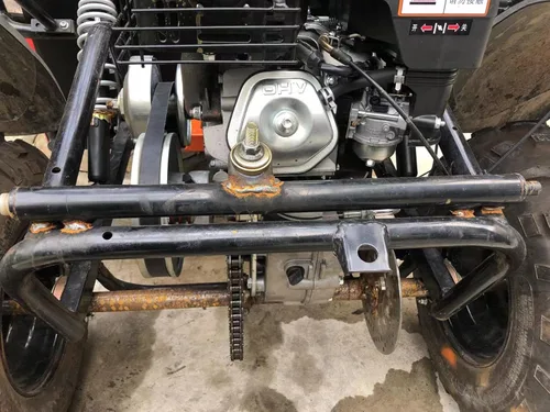 Vista 4 de Go Kart - Kit de caja de cambios de marcha atrás compatible con motores de 11-16 hp, funciona para convertidor de par serie 40 Predator 420CC 12T