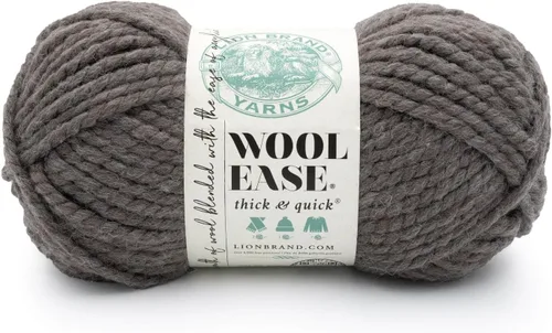 Vista 18 de Lion Brand Yarn - Ovillo de lana Wool-Ease Thick & Quick color fuerza aérea