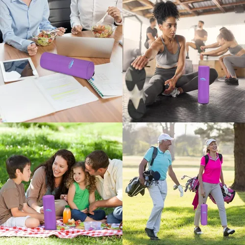 Vista 6 de Bolsa térmica de golf aislada, funda térmica portátil para camping, unisex, suave, impermeable, para bebidas, agua embotellada, paraguas