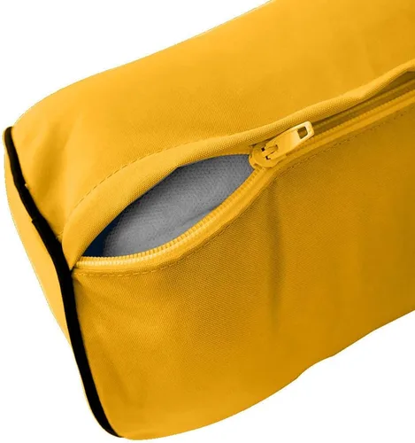 Vista 5 de * Solo funda*-Estilo 6 fundas de almohada para colchón de sofá cama para exteriores, ribete de tubería de contraste, tamaño Queen - AD108