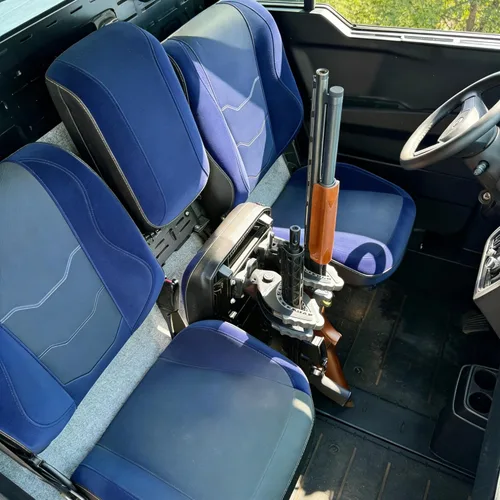 Vista 2 de Portaarmas Compatible con Can Am Defender, Soporte de Armas para ATV, Abrazadera de Armas, Empuñaduras de Armas, Montaje de Armas