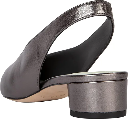 Vista 3 de Paul Smith Zapato Ps Mujer Enid Black Nickel Pump, Negro níquel