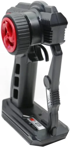 Vista 2 de Flysky FS-GT2F 2CH 2.4GHz transmisor sistema de radio con receptor A3 para RC coche barco