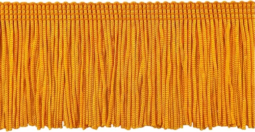 Vista 26 de Trims By The Yard Borde de flecos de cadena de 2 pulgadas, borde decorativo de flecos de poliéster, flecos versátiles para disfraces, uniformes
