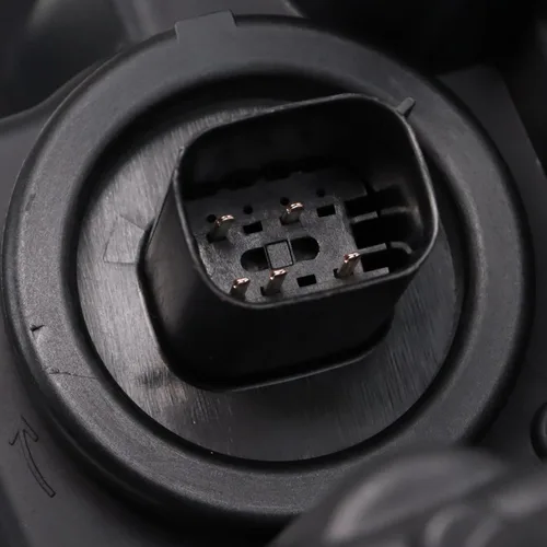 Vista 271 de TRQ Juego de Conjunto de Ensamble de Faros de 2 Piezas de Desempeño Halógeno con Marco Cromado Conductor y Lado del Pasajero Compatible con Mercedes