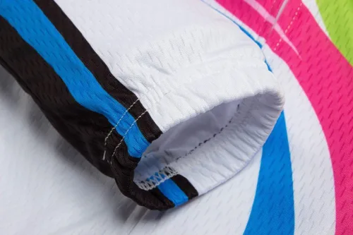 Vista 3 de sponeed Camiseta de ciclismo de manga larga para mujer, ropa transpirable