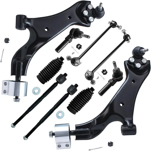 Vista 52 de Detroit Axle - Kit de suspensión frontal de 10 piezas para Dodge Avenger 2008-2014, Chrysler Sebring 2007-2010, 2 brazos de control inferiores, 2