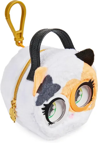 Vista 28 de Purse Pets Micros, Denim Deerie Stylish Small Purse with Eye Roll Feature