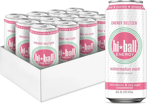 Vista 7 de Hiball Energy - Seltzer saborizado, sin azúcar ni calorías, 8 unidades de 16 onzas líquidas (pomelo).